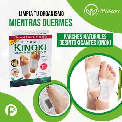 3X1 PARCHES KINOKI DESINTOXICANTES(30 PARCHES )